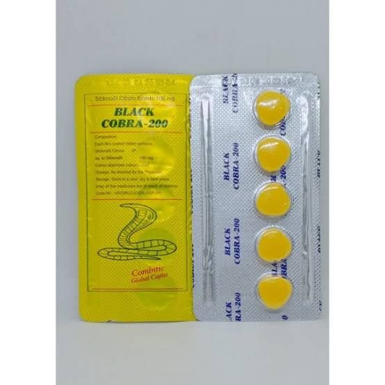 Black Cobra 200Mg Tablets In Pakistan