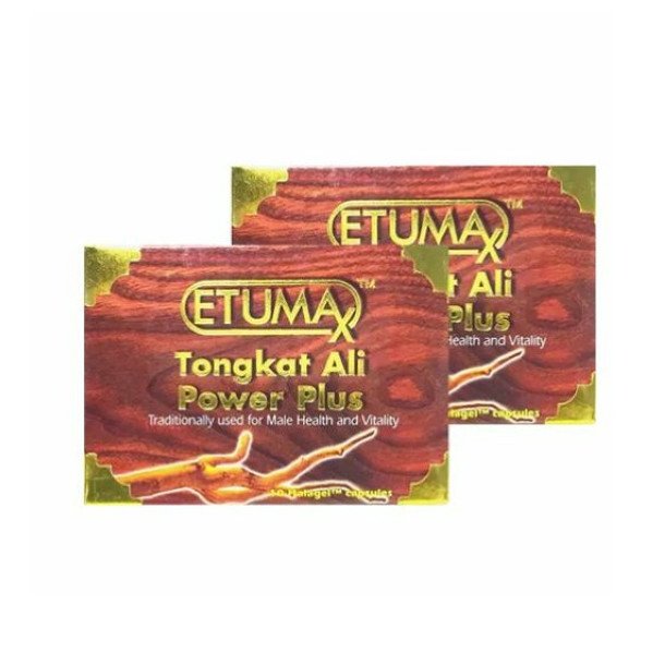 Etumax Tongkat Ali Power Plus - 10 Capsules, 450Mg Each