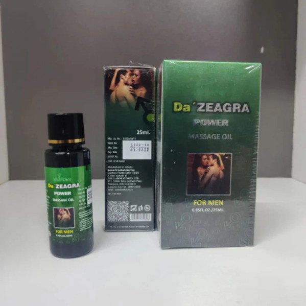 Da Zeagra Oil Power Massage Oil - 25ml