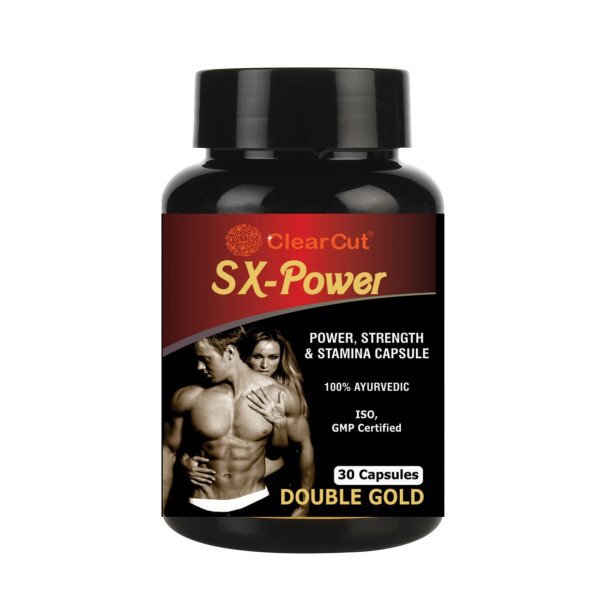 Clearcut SX Power Capsule for Stamina, Strength & Power - 30 Capsules