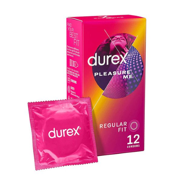 Durex Uk Pleasure Me Ribbed And Dotted Condom