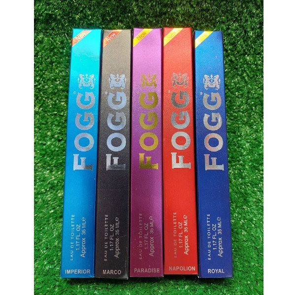 Pack Of 5 Small Fogg Pocket Size Perfume - 35ml each