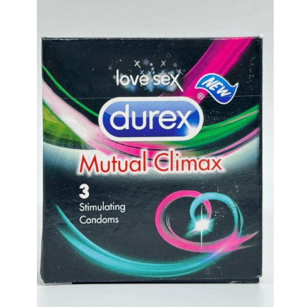 Durex Mutual Climax Condoms - 3 Stimulating Condom