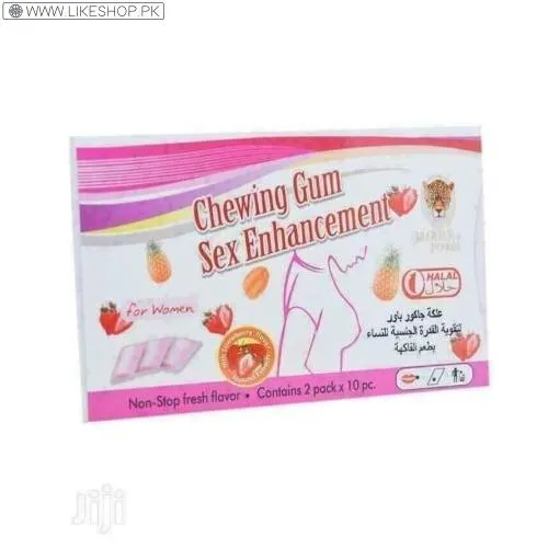 Jaguar Power Chewing Gum Sex Enhancement For Women