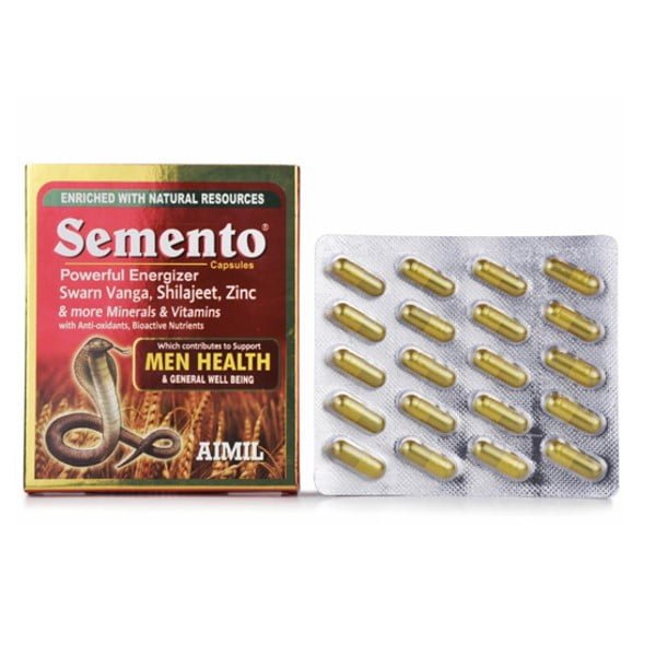 Buy Aimil Semento Capsules In Pakistan at Rs. 2990 from Likeshop.pk