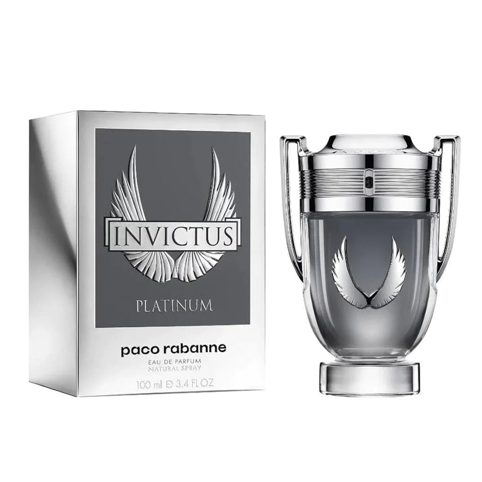 Invictus Paco Rabanne Platinum Eau De Parfum - 100ml