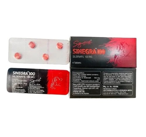 Buy  Sinegra 100mg Tablets Price in Pakistan at Rs. 1800 from Likeshop.pk