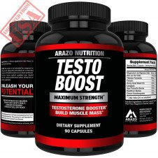 Buy Arazo Nutrition Testosterone Booster Capsule In Pakistan at Rs. 8200 from Likeshop.pk