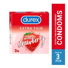 Buy Extra Thin Wild Strawberry Condom - 3N Pakistan at Rs. 1400 from Likeshop.pk