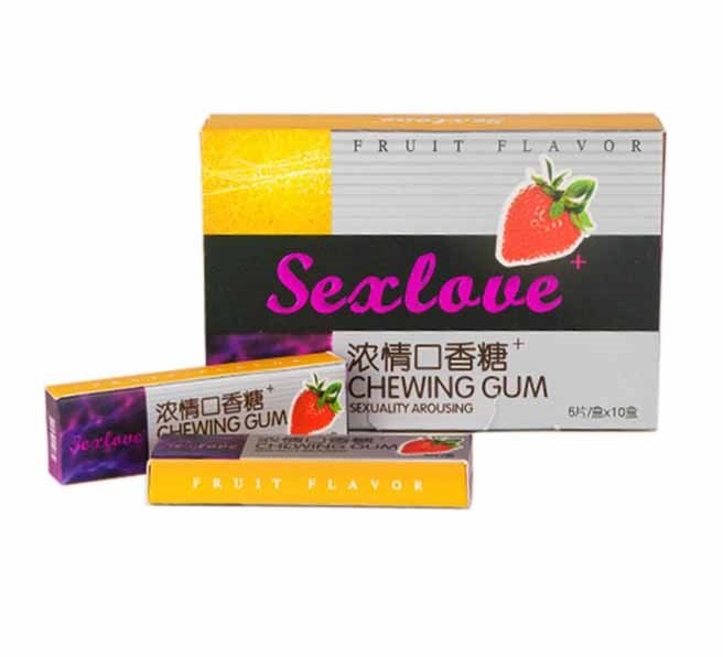 Buy Sexlove Fruit Flavor Chewing Gum In Pakistan at Rs. 3000 from Likeshop.pk