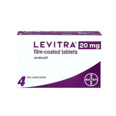 UK Levitra Tablets 20mg 4 tablets