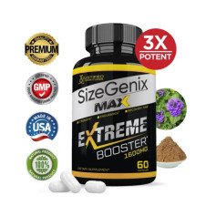 Sizegenix Male Enhancement Supplement, 60 Capsules