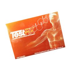 Testrx  Natural Testosterone Supplement - 120 Capsules