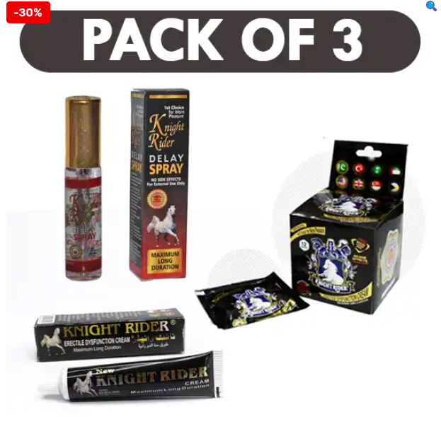 Buy Combo Knight Rider Super Deal Pack of 3 Cream at Rs. 3200 from Likeshop.pk