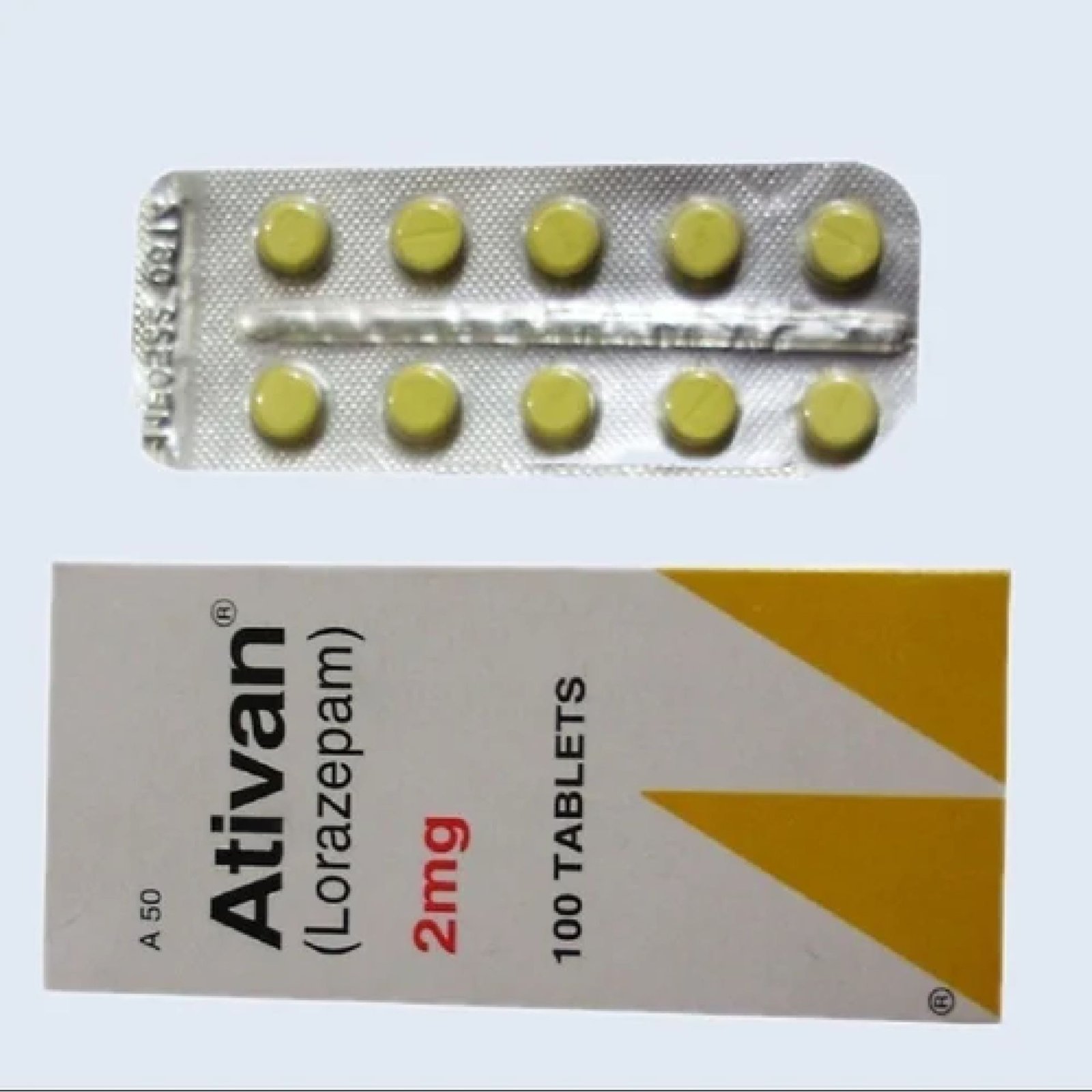 Ativan (Lorazepam) 2mg Tablet
