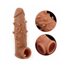 Silicone Reusable Condoms Penis Sleeve Dick Extender