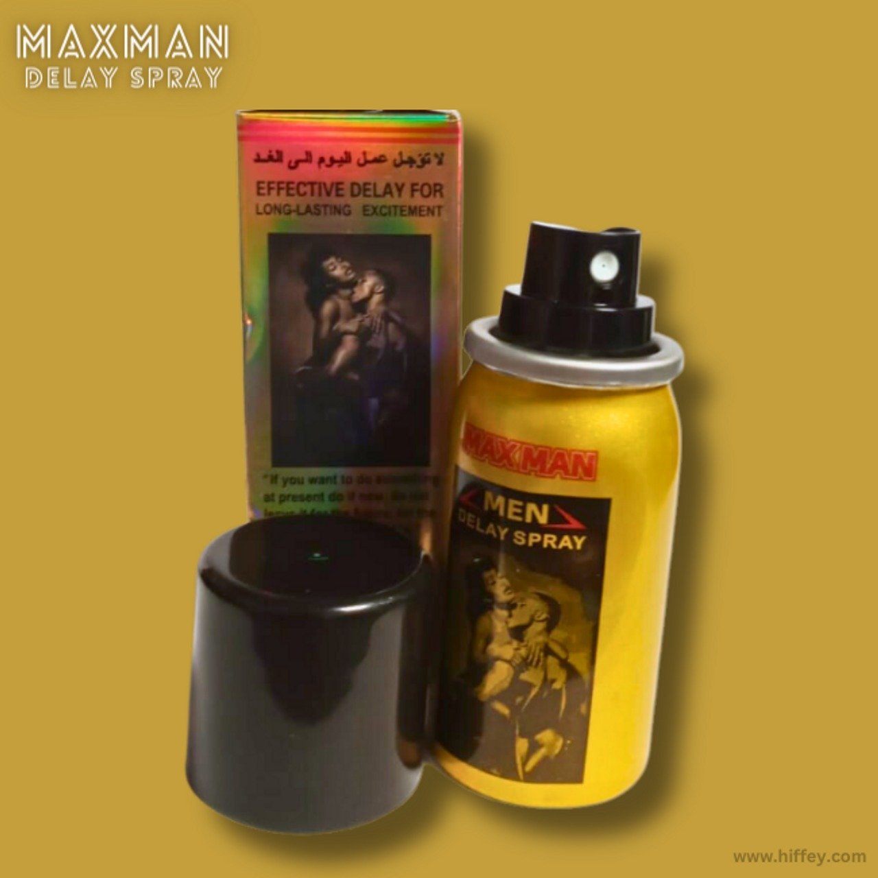 Yellow Maxman Effective Long-lasting Delay Spray Price In Pakistan